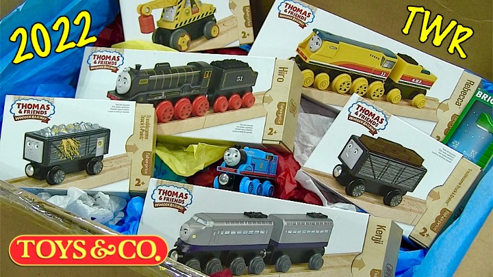 I'm unboxing a bunch of new 2022 Thomas Wooden Railway items from <a href="/ToysAndCo/">Toys & Co.</a>! Watch the full video here: youtube.com/watch?v=h6-Pis…