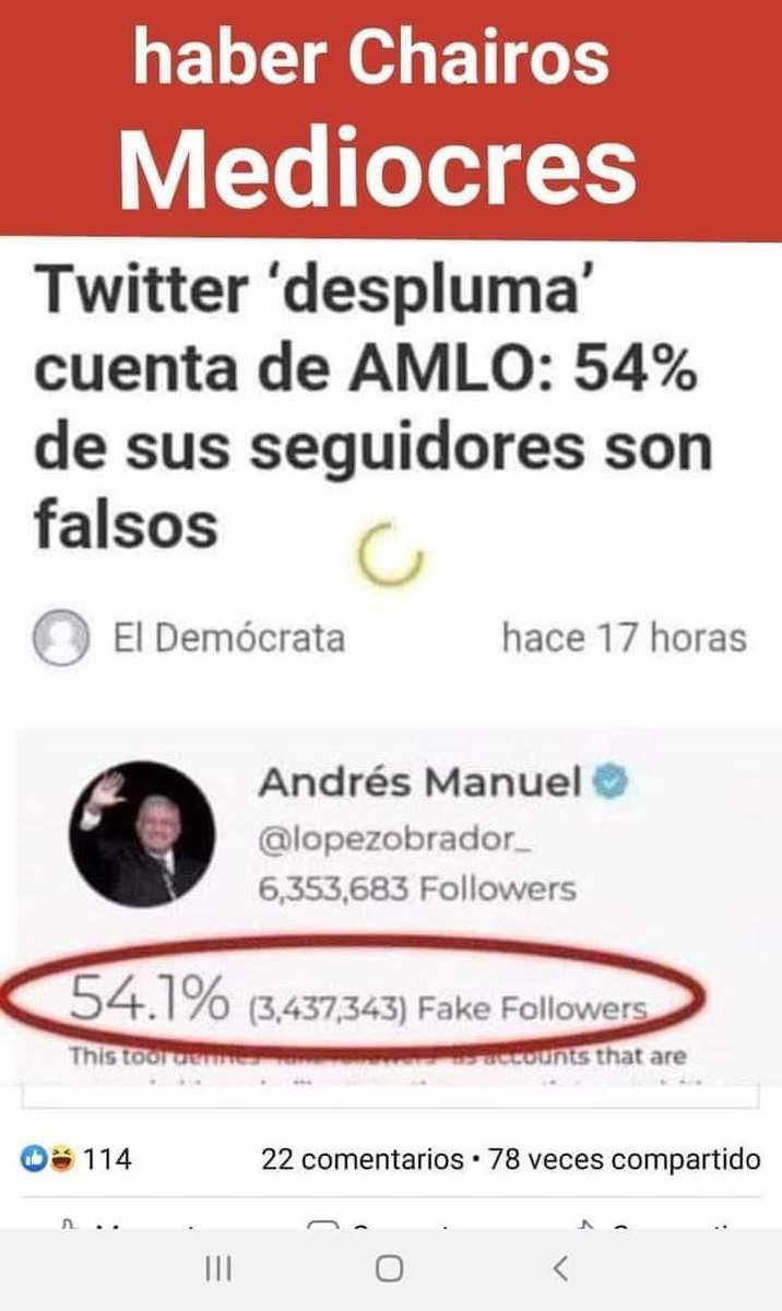 PMigoya's tweet photo. Todo es fake con el presidentito @lopezobrador_ https://t.co/3VssT1ymqy