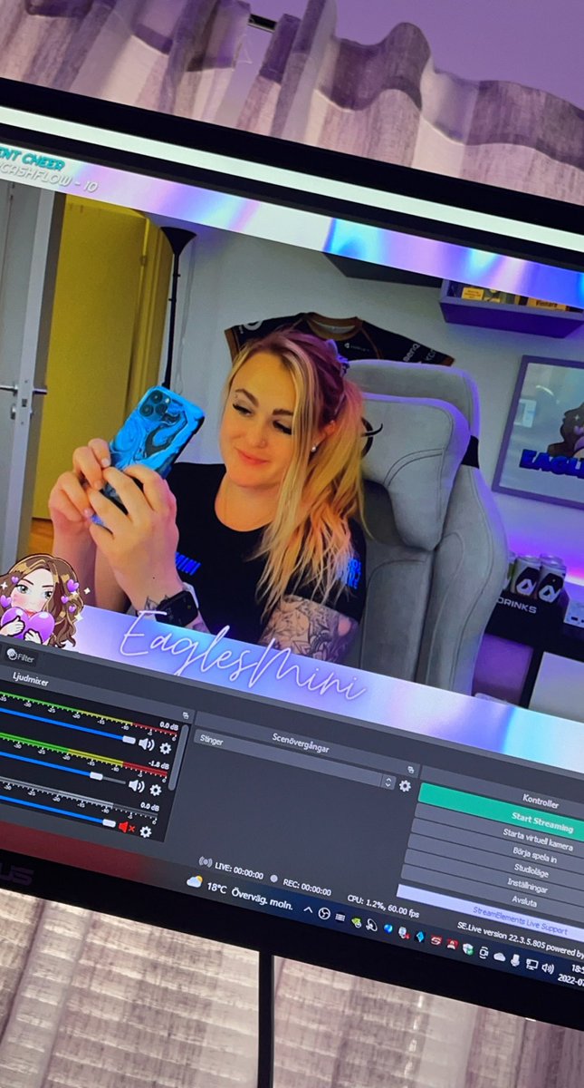 Live på twitch.tv/EaglesMINI, välkomna in 🧡🖤