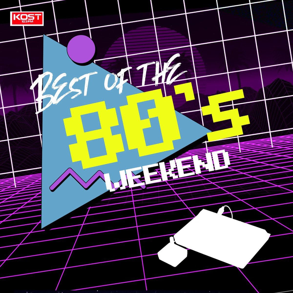 kost1035fm's tweet photo. Tune in a ‘Best of the ‘80s Weekend’ happening now on KOST 103.5! Lots of great ‘80s songs, you haven’t heard in a while, mixed with today’s biggest hits! .. So yeah, it’s totally awesome! LISTEN LIVE: https://t.co/I1kiOJ25Tf 🎶🎸🎤 #KOST #80sweekend #totallyawesome 🤘 https://t.co/As9mbhYI0d