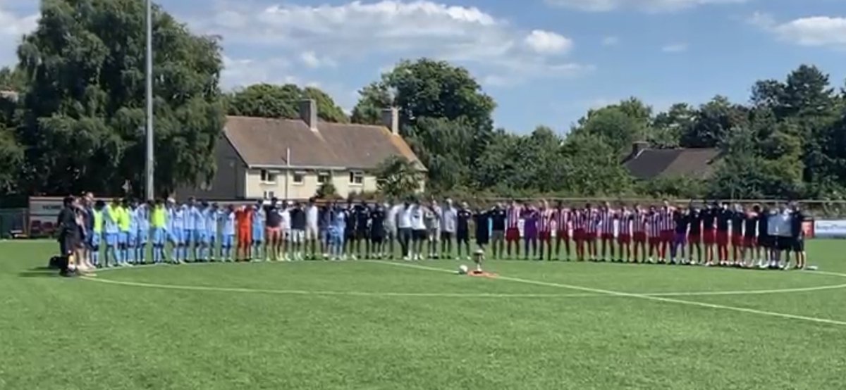 SteyningTown's tweet photo. The first team put in a great show winning 6-0 against @worthingutdfc today in pre season.

A huge thankyou to both sides and officials for the part they played in the tribute to Finley today, and the turn out from everybody was simply incredible. https://t.co/cwGHfSsFpO