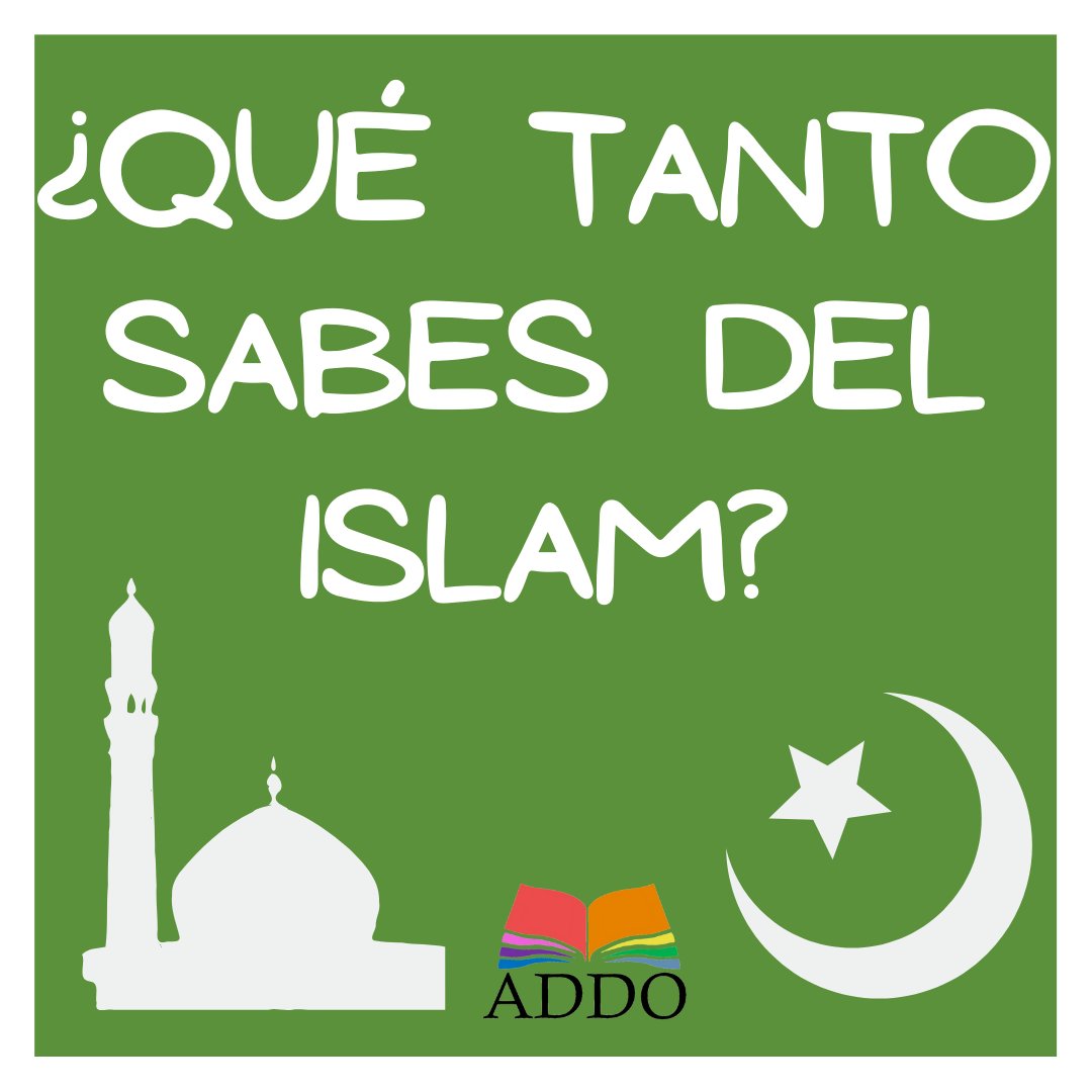 AddoEduca's tweet photo. 🙋🏽‍♂️¿Cuántas acertaron?

📺 Recuerden que en nuestro canal pueden encontrar estos y muchos más datos sobre las religiones del mundo.

📚 Todo organizado y estructurado para que los niños puedan aprender sobre ellas de la mejor manera posible.

#islam #islamparaniños https://t.co/D2Ll1379o2