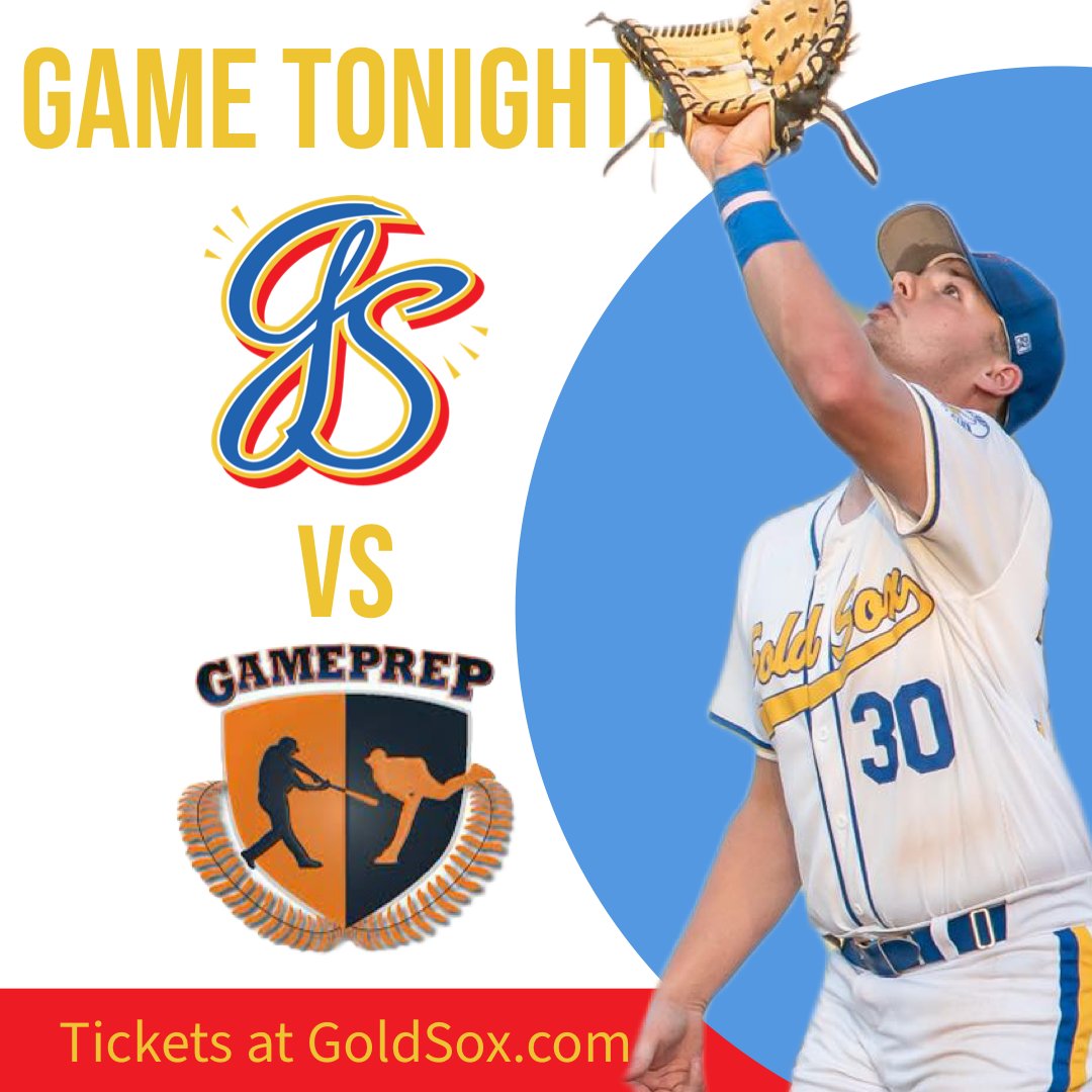 What better way to spend a Saturday Night, than at the ballpark! Join us at 7pm as the Gold Sox take on Game Prep.
Skip the line, and get your tickets now at GoldSox.com!
