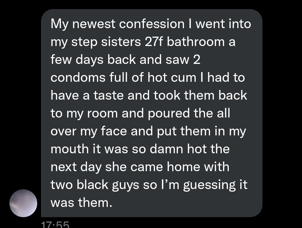 Confession by @SissyTaylor28 who stole her step sisters used condoms ❤&🔄 appreciated #sissy #Confesion #sissyconfesion