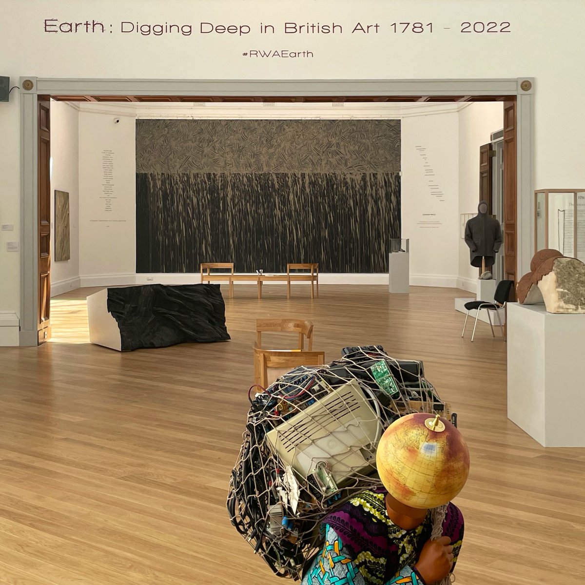 Earth: Digging Deep in British Art 1781-2022 opened today <a href="/RWABristol/">RWA Bristol</a> Huge thanks to wonderful co-curators <a href="/emmastibbon/">Emma Stibbon</a> <a href="/cjepayne/">Christiana Payne</a> and to all the supporters, PV goers, lenders and most of all the artists. On until 11 September #RWAEarth
