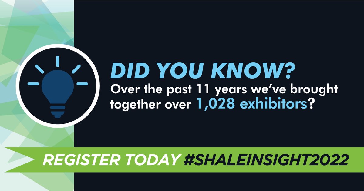 SHALEINSIGHT's tweet photo. Don’t miss the opportunity to network and connect with exhibitors at #SHALEINSIGHT®2022. https://t.co/mKXI7ZugCl https://t.co/hCdsT4Fuej