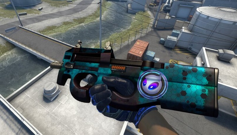 SwissArmyDickCS's tweet photo. This new pickup is nice enough to be my first tweet. ST p90 module .1502 with dignitas holo best pos https://t.co/IOlRtE30XT