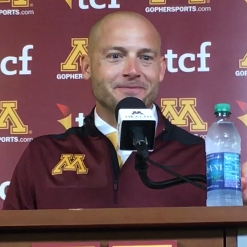 TonyLiebert's tweet image. PJ Fleck among #Gophers FB coaches (since 1972):

- Win %: 60.3 (1st)
- Bowl game wins: 3 (T-1st)
- *(since '99) top-40 recruiting classes: 3 (1st)
- Top-100 #NFLDraft picks: 4 (2nd)
- Seasons ranked in AP/CFP poll: 3 (2nd)