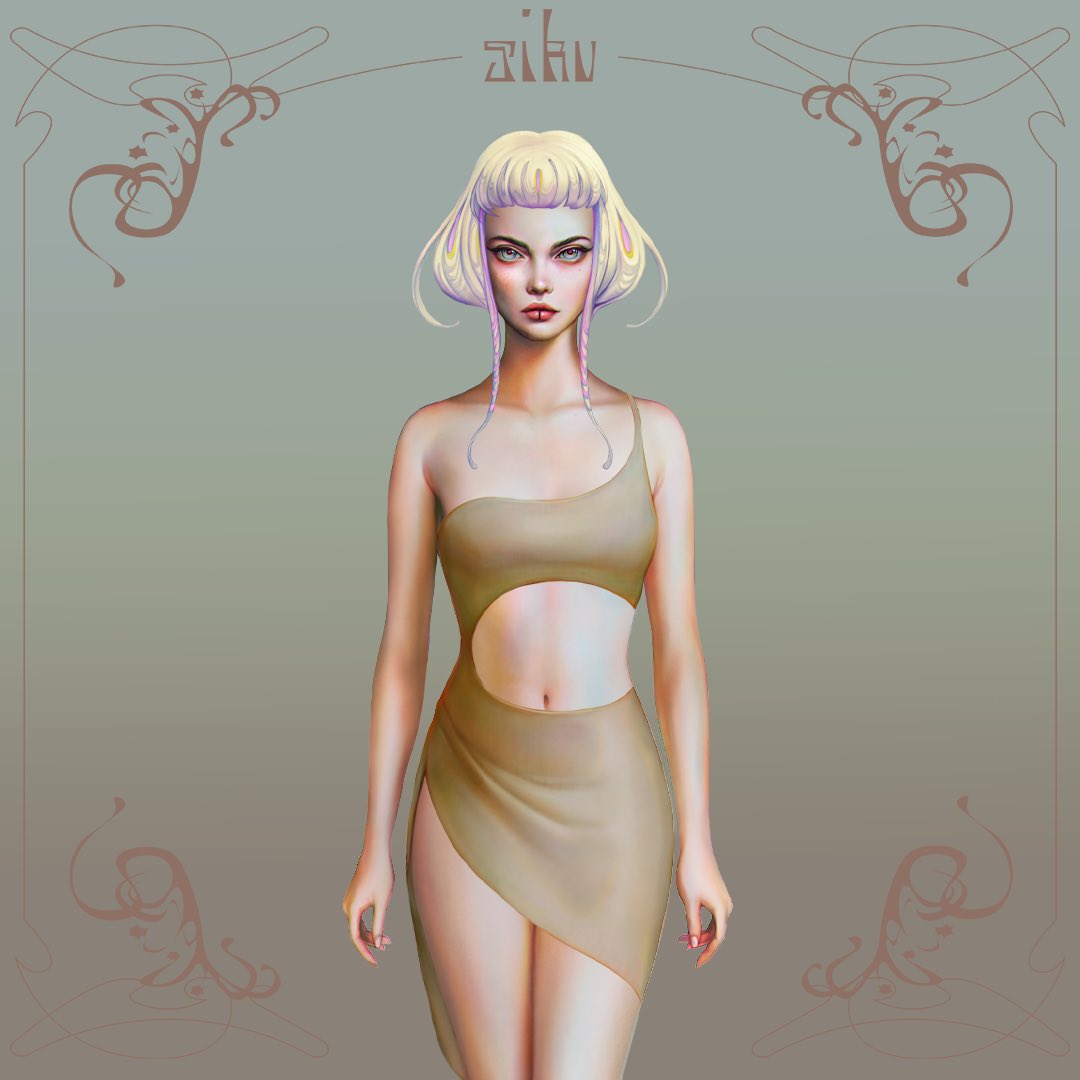 sikuverse's tweet photo. Healing artist Sally Mustang’s base seed: Alua 🌷 

“She is sassy, sensual and soulful. She searches for unity and beauty in all. She can also be dragged into the underworld for her shamanic abilities to talk with the dead and the darker forces present.” https://t.co/rUjIEQEfwx