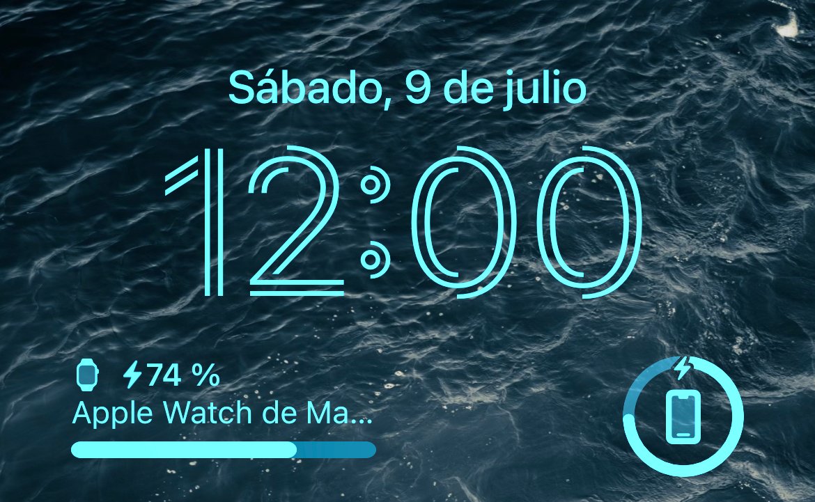 ZonaAppleWorld's tweet image. En la Beta tres para Desarrolladores de #iOS16 sale el Icono de carga #iPhone #iOS16DevBeta3