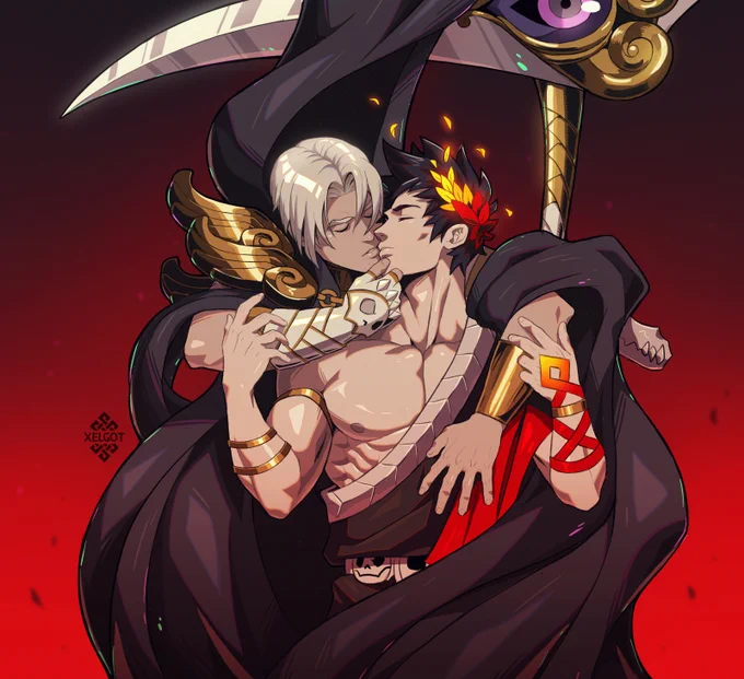 Thanks for all the love on Zagreus! 😁 Here's more art I've made of Hades!❤️‍🔥✨ 