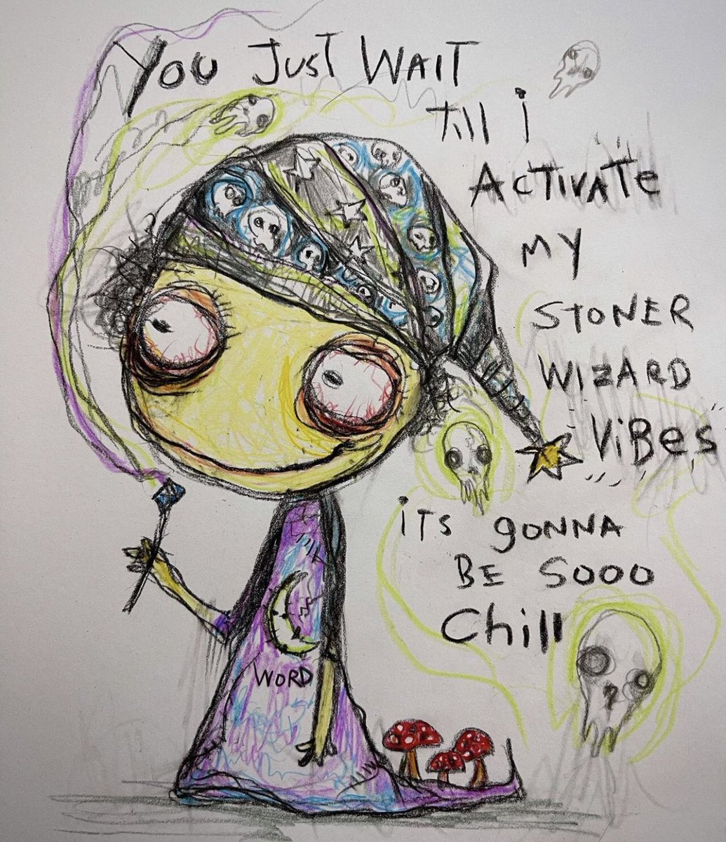 gusfinkstudios's tweet photo. GM everybody. Activate your wizard vibes https://t.co/do5elSswWa