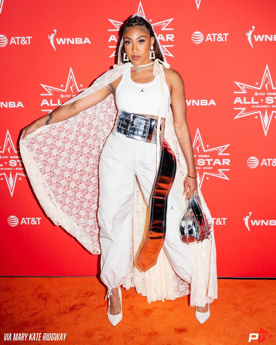 ThePlayersTV's tweet photo. Views from the Orange Carpet 🧡 #WNBAAllStar https://t.co/4wRBFjqiG4