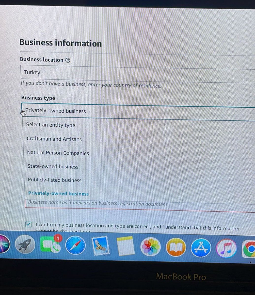 _teensmoods's tweet photo. @amzmaalek @amznsellerhelp No in turkey I can't!
There is no individual account option!
Why?? https://t.co/sb48DxccKu
