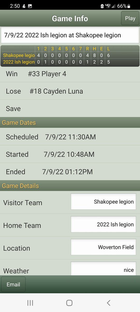 LSH Baseball tweet media