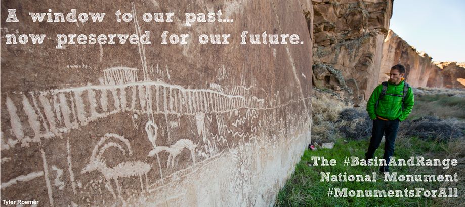 ProtectNevada's tweet photo. July 9, 2015 - we shared the news that, Basin and Range in Nevada, became one of America's national monuments. Happy anniversary to #BasinAndRange and here's to many more! #MonumentsForAll https://t.co/VkBsIcVPlO