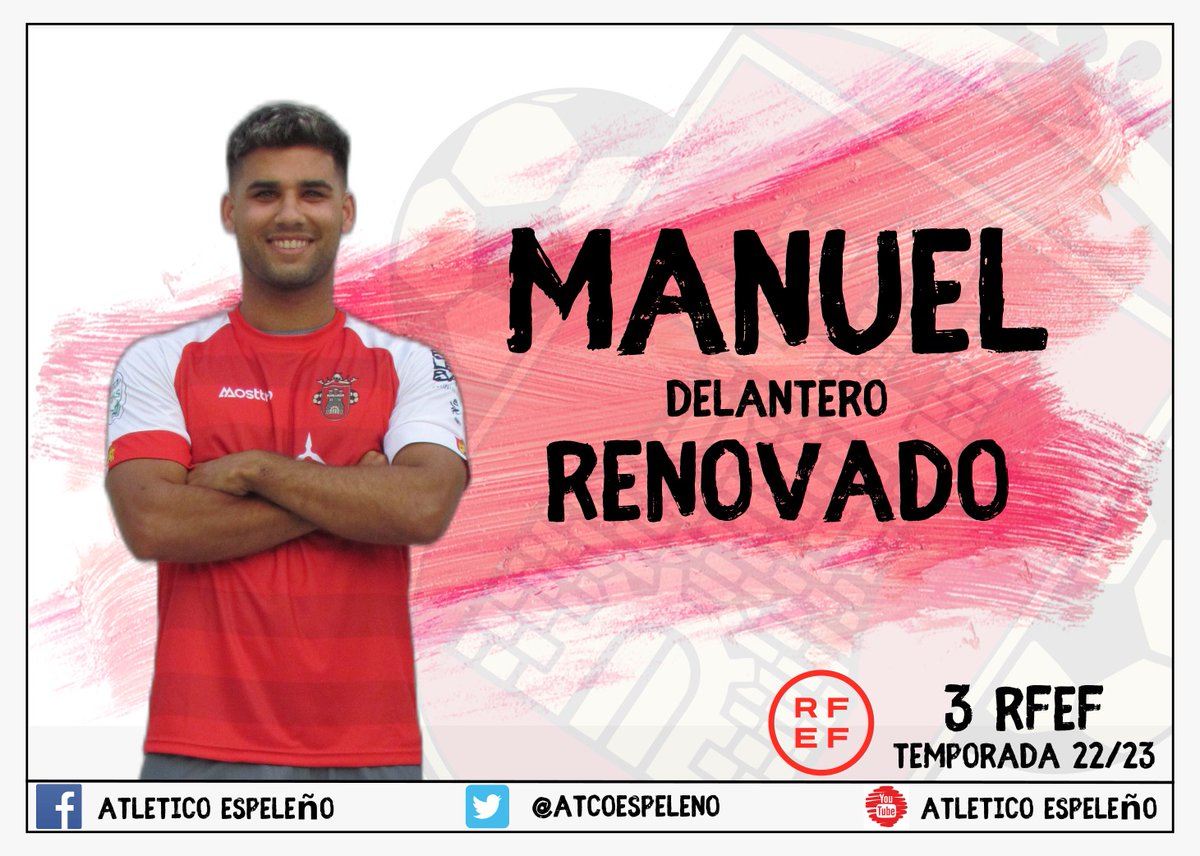 🆕️ 𝐑𝐄𝐍𝐎𝐕𝐀𝐃𝐎 🔝💥

🤝 A pesar de que no le respetaron las lesiones cuajó una notable temporada.

👉 Desborde, lucha, y gol, tres cualidades suficientes para continuar con nosotros.

Gracias <a href="/manuelrodriX/">Manuel Rodríguez</a>  👏‼️

#TerceraRFEF 
#temporada22_23🇮🇩