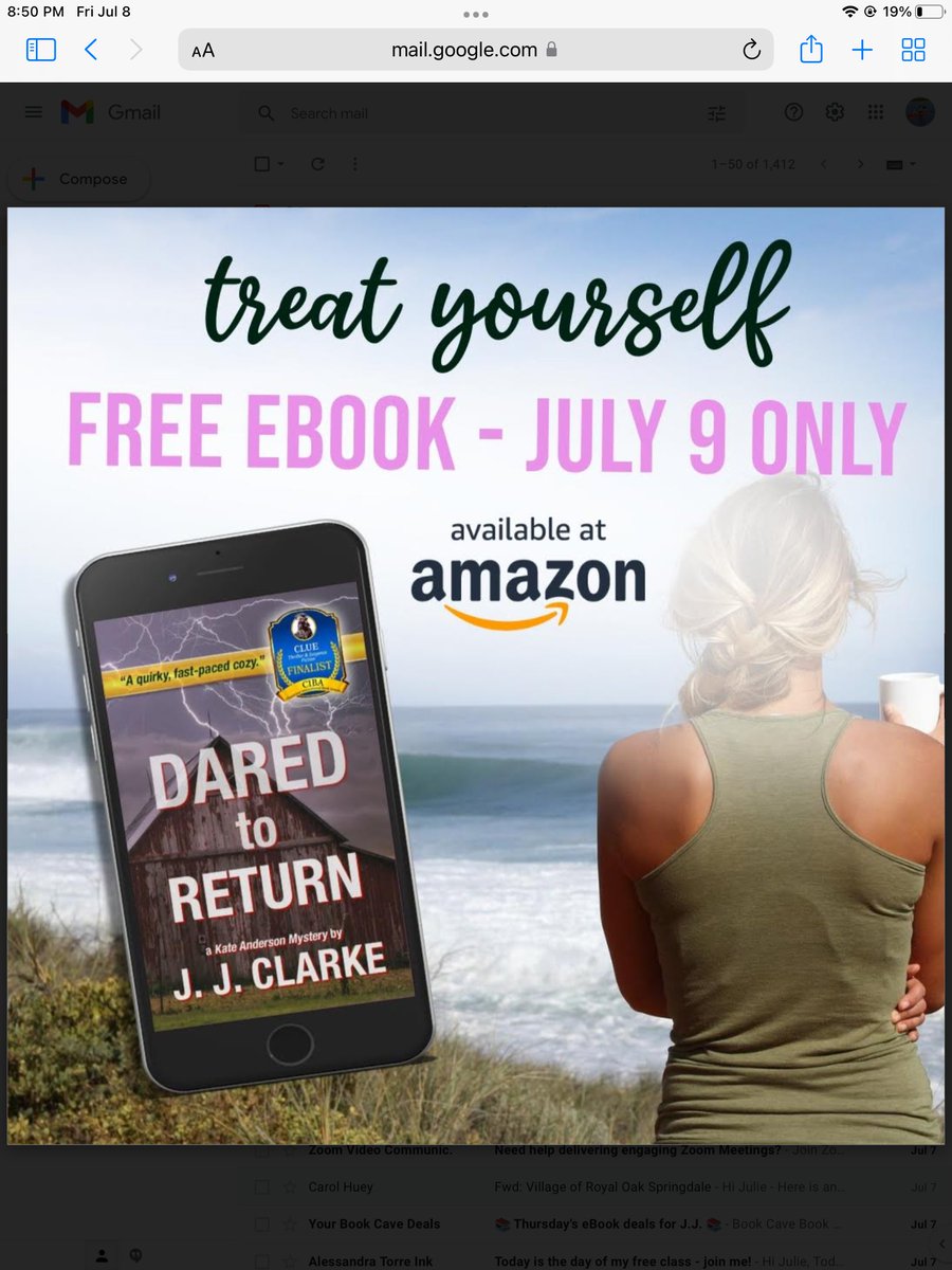 JJClarke18's tweet photo. Free ebook, today only!! Small-town mystery, Ranked 8 in Heist Crimes, almost a cozy mystery. 
#readers #kansascity #free #missouristrong #readnwrite #librarians @chanticleer https://t.co/jFrI6OTeYQ
