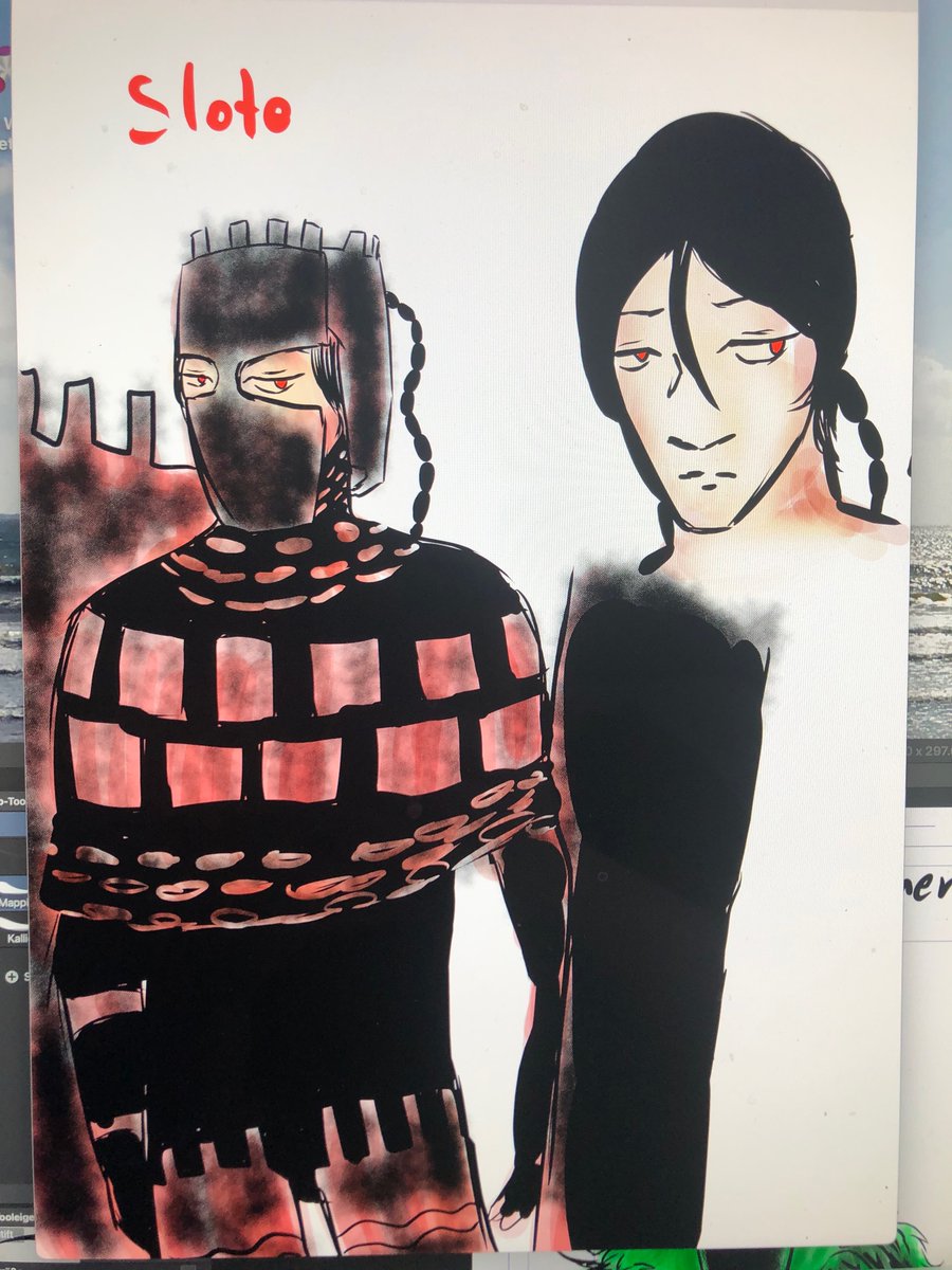 3Marune2's tweet photo. Human sloto and human walkner
The last out of Nacht s devil quatet
#Blackcloverfanart #blackclover #sloto #walkner #bc https://t.co/16m2YPov1D