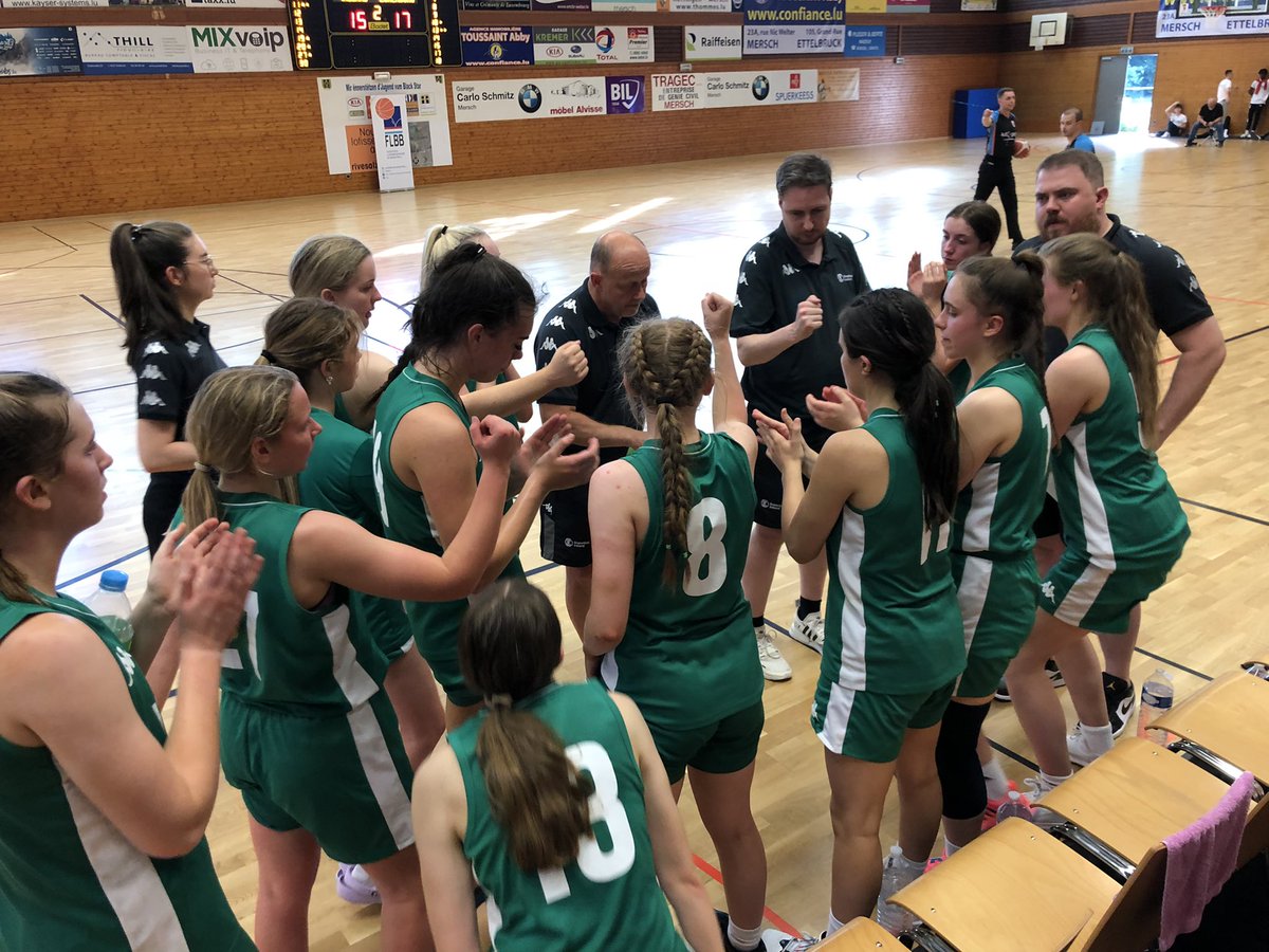 iamigorpt's tweet photo. Nearing half time in Luxembourg with @BballIrl U16 womens team vs the hosting team 🇱🇺 at a #Dussman Tournament; tie game 27-27!

#COYGIG 🇮🇪☘️ https://t.co/LVSj5fliql