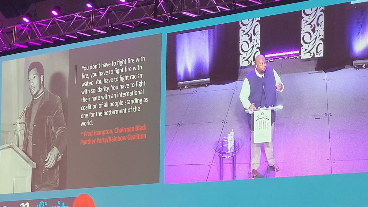 We have to fight for our students and empower our student voice.

Are you being equitable?
Are you a racist or an anti-racist?
Are you fighting fire with fire OR fire with water?
Are you be an ally? An accomplice?

<a href="/RodRobinsonRVA/">2019 National Teacher of the Year</a> I hope to see you back home in Virginia
#ASCA22