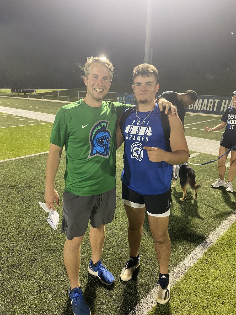 Had a great camp <a href="/UWFFootball/">UWF Football</a>! Great to be back on campus with <a href="/DarianDulin/">Darian Dulin</a> <a href="/CoachBMyers/">Britt Myers</a>. Really looking forward to coming back in the fall to watch a game. <a href="/_OrtizTorres/">Coach Chris Ortiz-Torres</a> <a href="/ssaulnier1/">steven saulnier</a> <a href="/PeteShinnick/">Pete Shinnick</a>