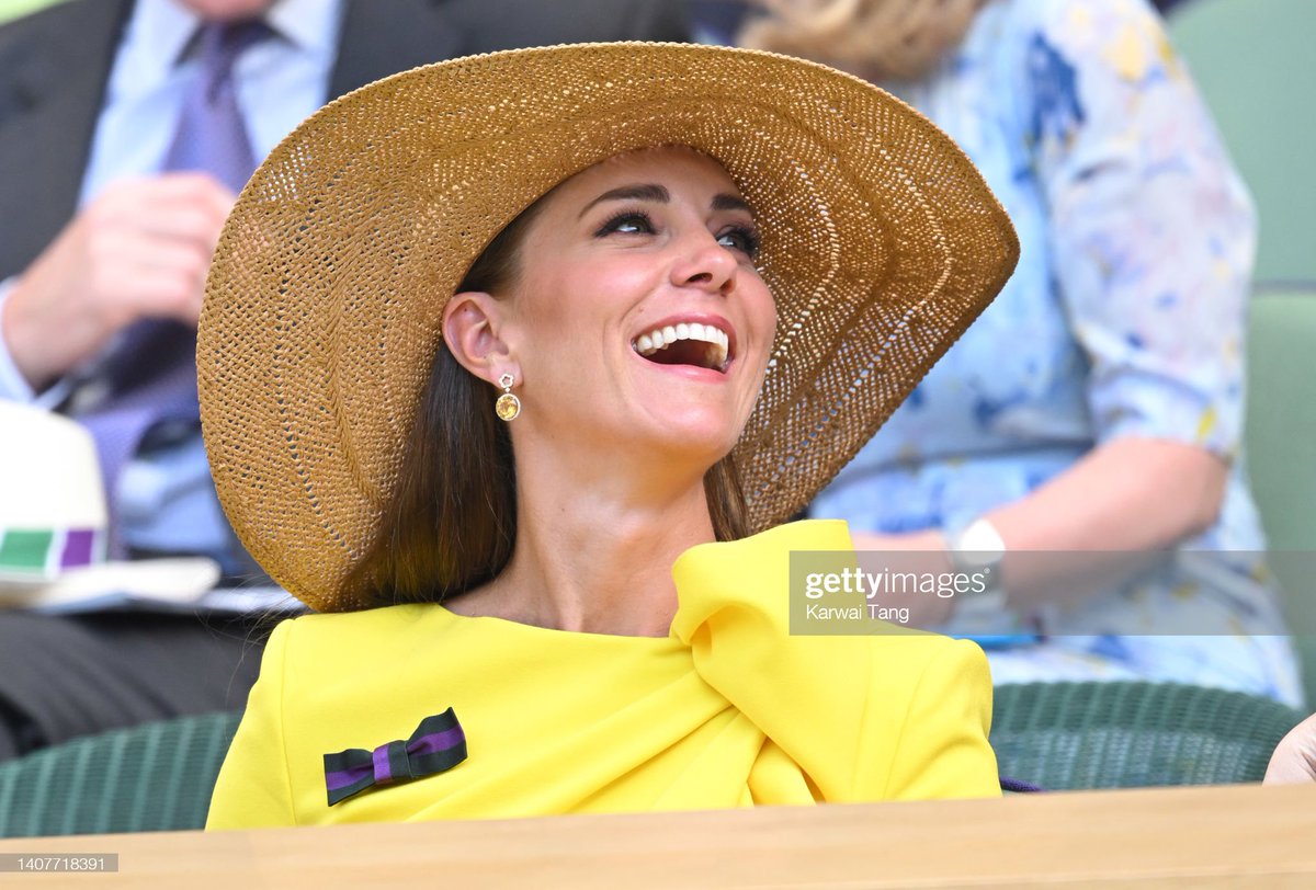 RoyaleVision's tweet image. Catherine, HRH The Duchess of Cambridge #Wimbledon2022
