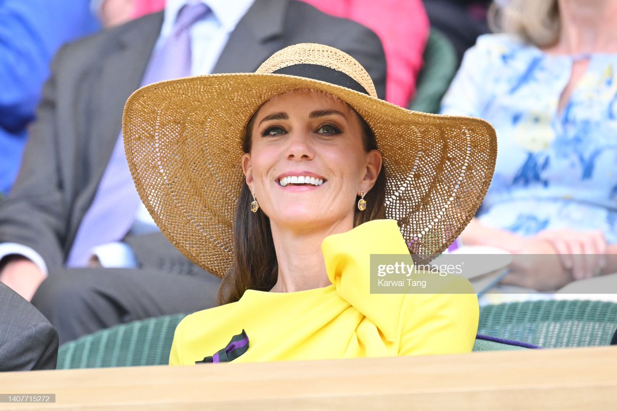 RoyaleVision's tweet image. Catherine, HRH The Duchess of Cambridge #Wimbledon2022