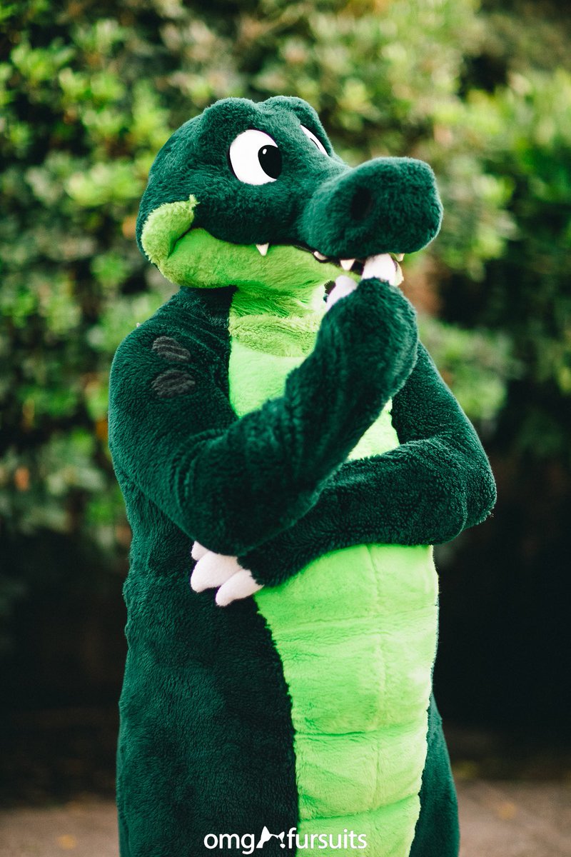 omgfursuits's tweet photo. What do you think he’s thinking about? 🤔

🐊 is @microdile https://t.co/UgKSeULJEa
