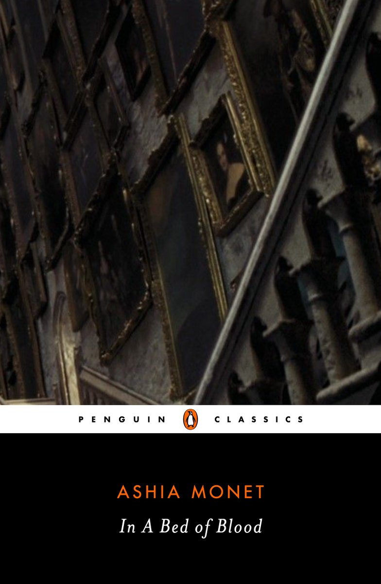 joelle_welling's tweet image. look at the penguin covers i made for me and my friends. they are all writing serious dark fiction and it's me with my little space fantasy 😛