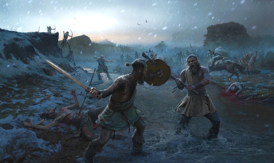 egy_philosopher's tweet photo. The Battle of Tollense Valley (1250 BC), nicknamed the "North European Trojan War", is the oldest known battle fought in Europe, with almost 4000 warriors taking part in the fighting. https://t.co/jmidrgBxrV