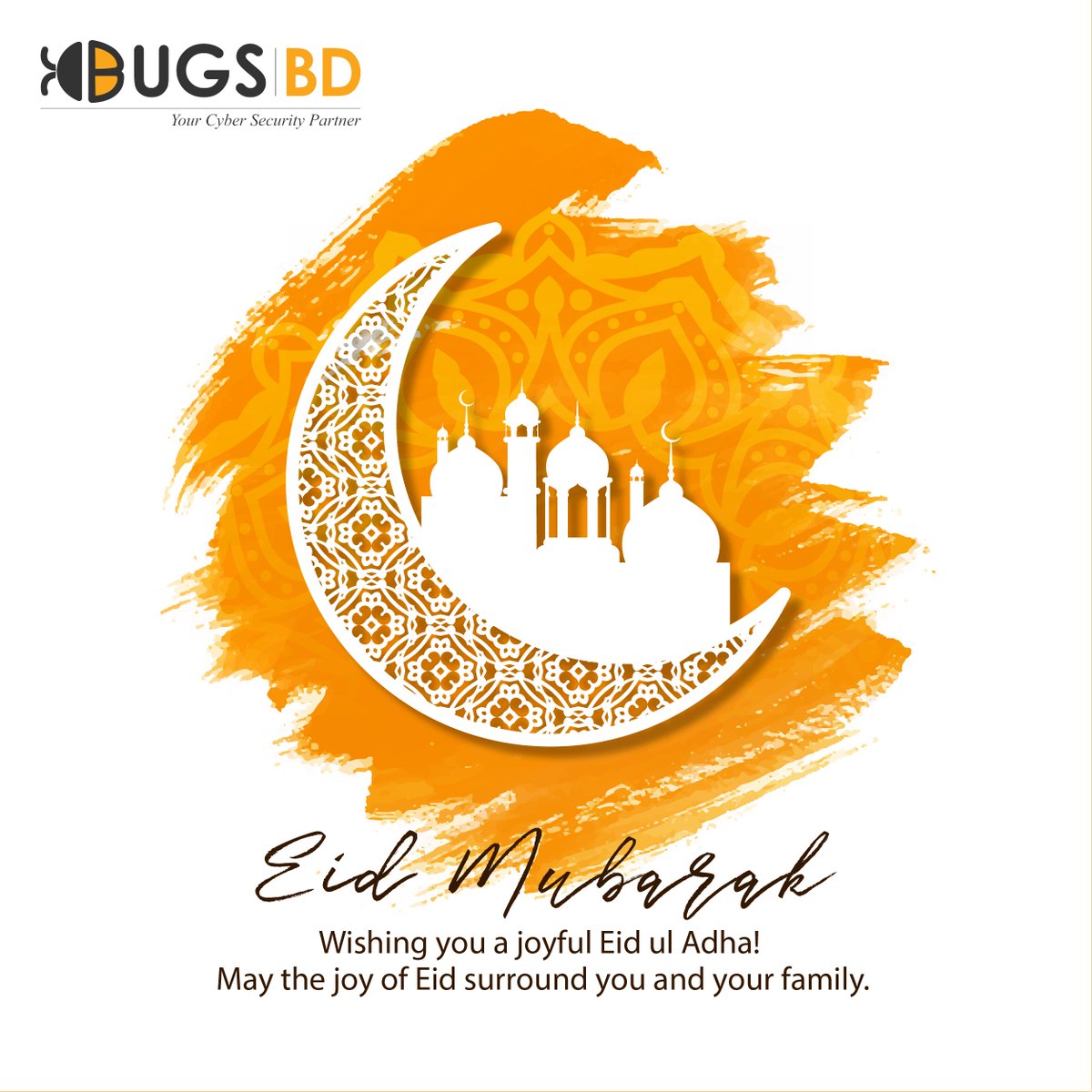 bugsbd's tweet photo. 🌙 EID MUBARAK🌙
Wishing you a joyful Eid ul Adha! 
May the joy of Eid surround you and your family. https://t.co/TtiKfMHrmk