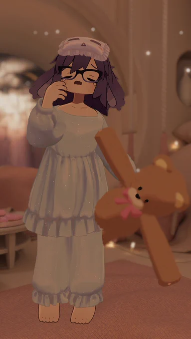 #おうつちのVRC日記
ぱじゃまうささき 