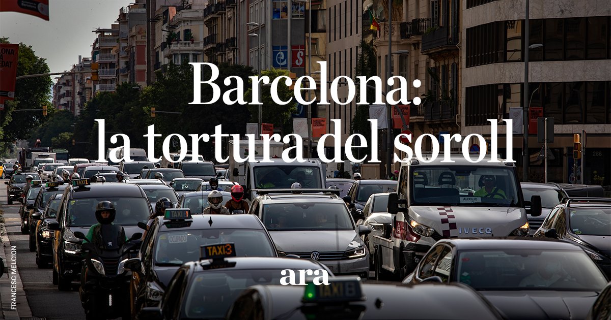 Barcelona supera els límits permesos per l'OMS en matèria de soroll. Per què és tan sorollosa? 

En aquest interactiu la <a href="/MariaOrtegaBCN/">Maria Ortega</a> i l'<a href="/aurigm/">Auri Garcia</a> expliquen quins són els punts negres de la contaminació acústica a la capital

interactius.ara.cat/barcelona-la-t…