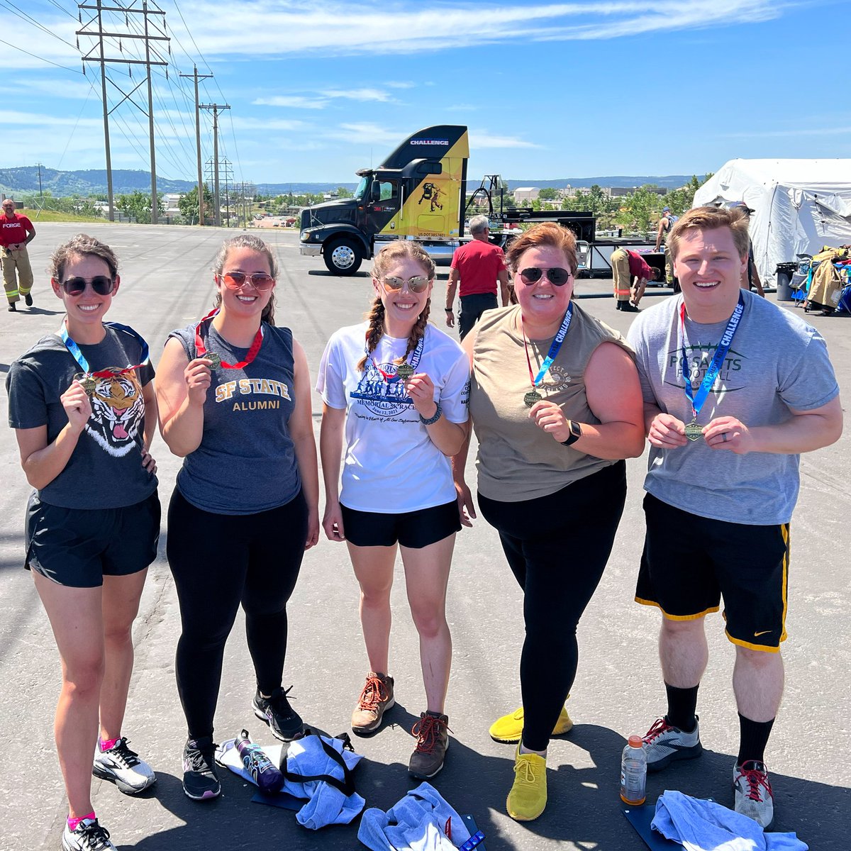 02:33:37 - not bad for a few <a href="/NewsCenter1/">KNBN-TV Rapid City</a> newsies! 

Thanks for making us feel like a part of the team! 

<a href="/MeganMuratTV/">Megan Murat</a> <a href="/ChristinaH_TV/">Christina Holiday</a> <a href="/AnnaHamelin/">Anna Hamelin</a> <a href="/NC1Hall/">Colton Hall</a>