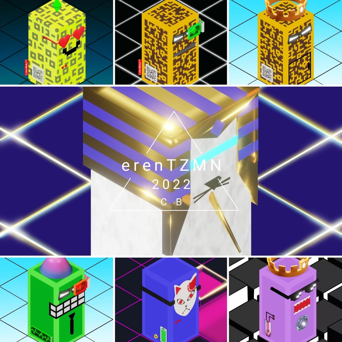 Can't wait to meet with new members of the <a href="/CyberBloks/">CyberBloks³</a> Family 🙃 

Mint is ended - Reveal soon 💯

#SolanaNFTs #NFT #p2e #NFTGaming