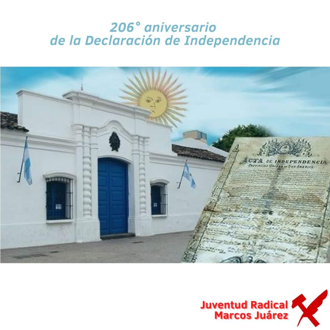 JRMarcosJuarez's tweet photo. "... e investirse del alto carácter de una nación libre e independiente del rey Fernando séptimo, sus sucesores y metrópoli, y toda otra dominación extranjera...".

"Seamos libres, y lo demás no importa nada". 

🇦🇷 https://t.co/KcSKCMKsNM