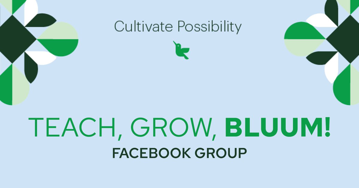 dan_racicot's tweet photo. We are calling all #Educators! Join our Facebook group of educators – a space where you can share helpful classroom resources, build a supportive community, and #Bluum together! 🙌

Join: https://t.co/C768nNN8V1

#Teachers #TechDirectors #EdTech #EducationLeaders #Administrators https://t.co/N9psUaad4W