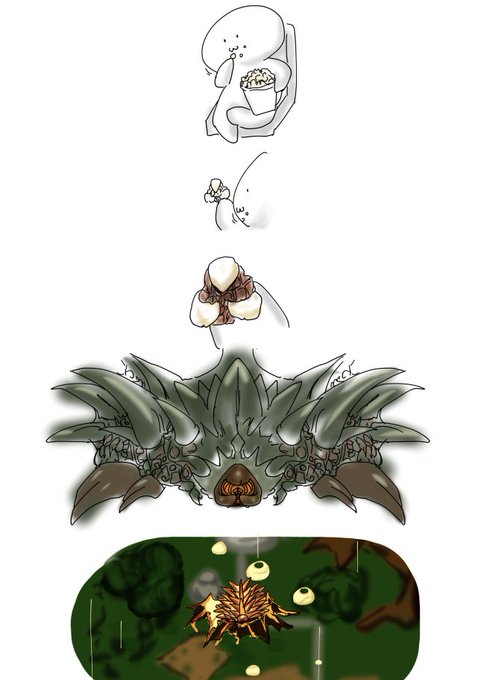 ポップコーン食べてたらいつもコレ似てるなぁって思っちゃうんだ 