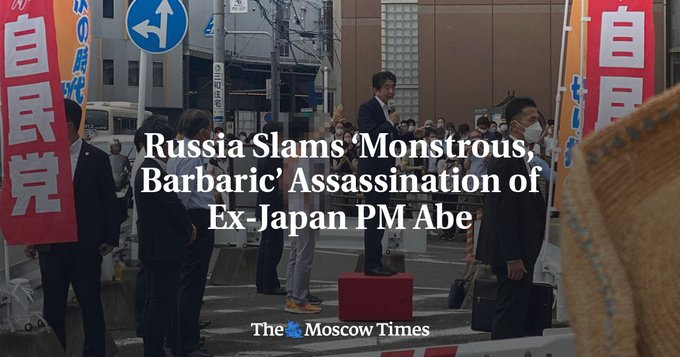 mikenov's tweet image. FBI #FBI #PoliticalAssassinations #PoliticalCriminology #CIA #NSC 

Is #ShinzoAbe #assassination a #threat issued to current and former #politicians by the pro-#Putin's #MOBINTEL, the #RussianMafia + #RussianIntelligenceServices? GS fbinewsreview.blogspot.com/2022/07/fbi-fb…