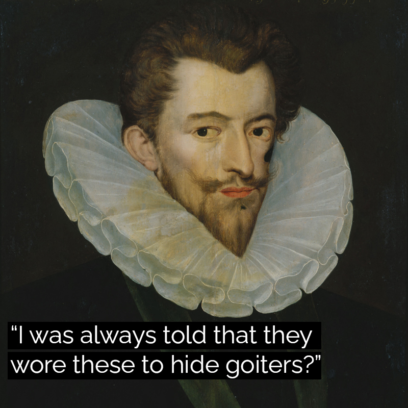 summerannelee's tweet photo. The ruff is a spectacular and highly misunderstood piece of fashion history! Together live on July 12, let's bust those myths and travel through its many evolutions and fashionable revivals.✨

https://t.co/ZvpvGjUkWC

#fashionhistory #renaissance #costumedesign @NYAdventureClub https://t.co/gLdPGafnD5