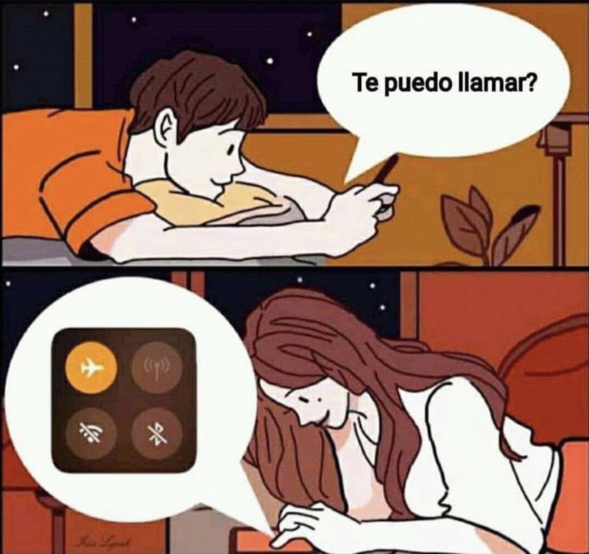 de una