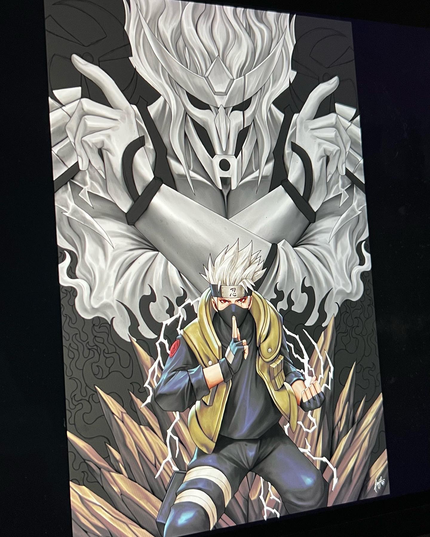 Naruto Shippuden Kakashi Susanoo Manga
