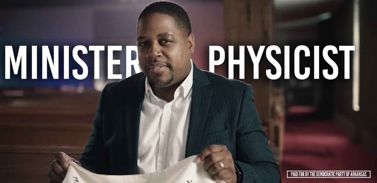 ArkDems's tweet image. Dr. Chris Jones is a minister, a physicist, father, husband, and an exceptional leader. If you’re voting for Dr. Jones, like this tweet and follow him @JonesForAR.
