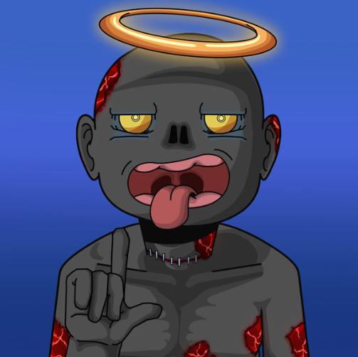 Reveal Party with @undeedsnft! 
Love my angelic undead 🔥 #deedly