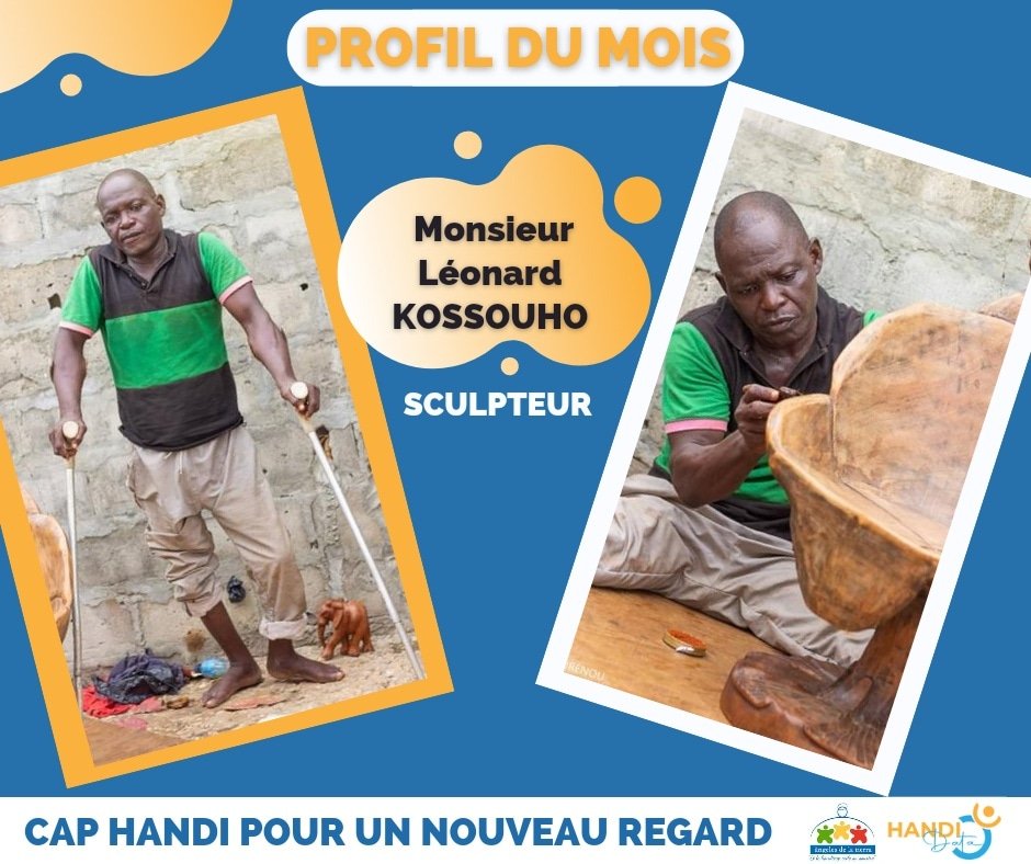 HandiDataBenin's tweet photo. #ProfilduMois
💔Monsieur KOSSOUHO a vu sa vie basculer à l’âge de trente (30) ans par une déficience motrice irréversible due à une maladie.Les nombreuses opérations chirurgicales réalisées,après avoir consommé toutes ses économies,ne lui ont pas permis de retrouver l’usage de⬇️ https://t.co/I91Bnu4RFy