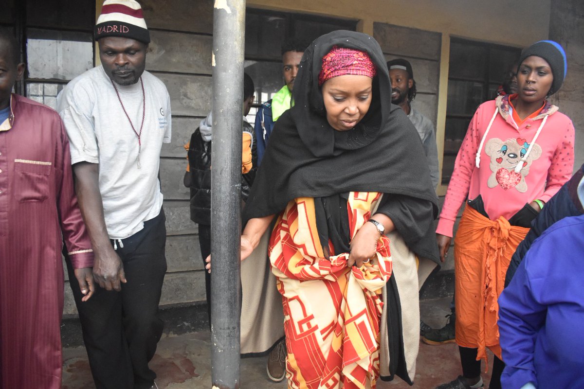 CindyForMP's tweet photo. I would like to wish my Muslim brothers &amp; sisters a cheerful &amp; spiritual Eid al-Adha Mubarak. In the spirit of love, I gifted the Muslim community in Kawangware with 10 goats to celebrate. Special thanks to Professor Muhammad Kalam for his guidance. #CareConnectChange #CindyForMP https://t.co/Nbq2g06jTF