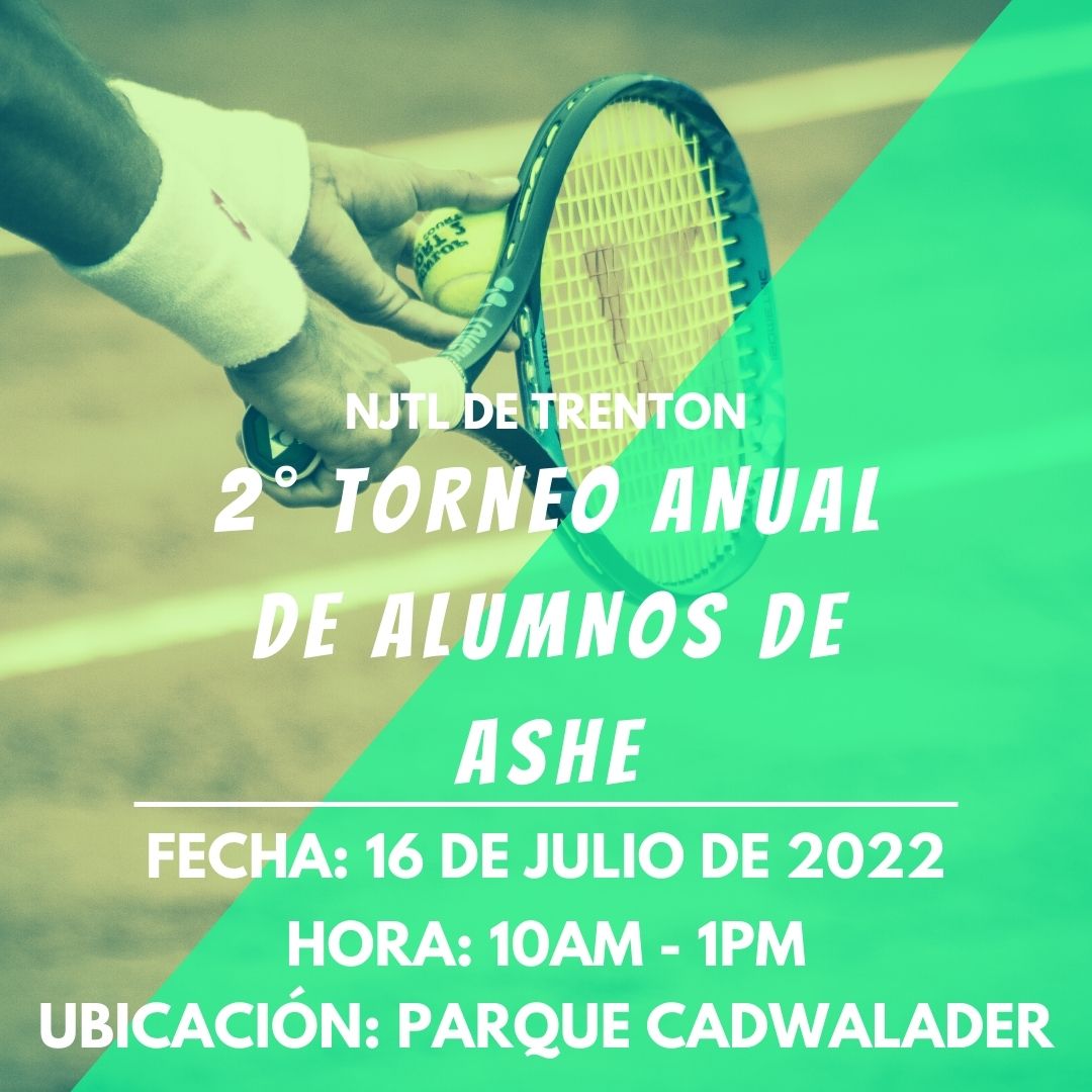 Reminder!! The 2nd Annual ASHE Alumni Tournament is approaching quickly with just a week to go! Join us in cheering on our NJTLT alumni as they play against one another!! 

#njtlt #ustams #ustaf #tennis #tournament #alumni
