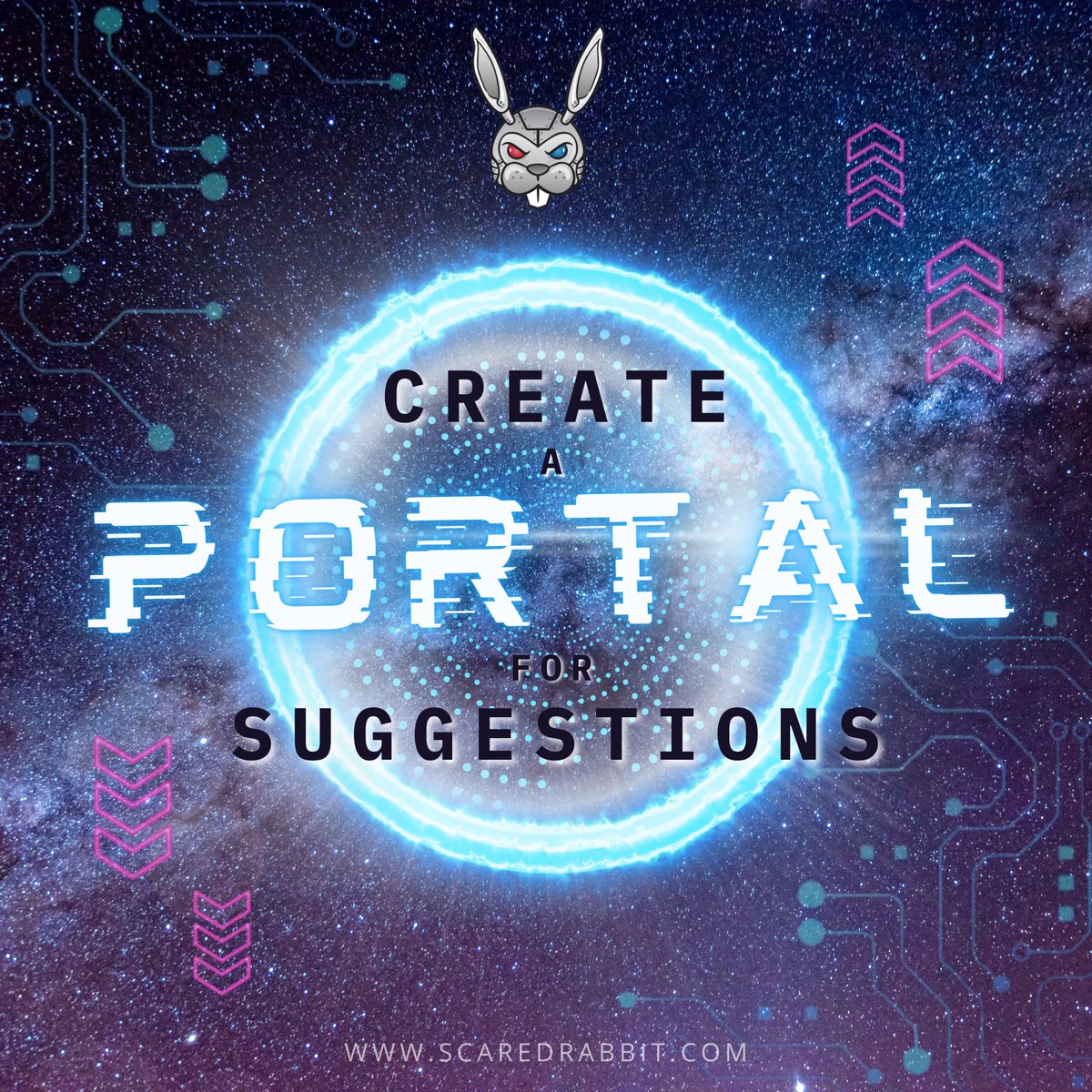 scaredrabbitpro's tweet image. #ScaredRabbit can let your customers guide you to meet their needs. Give them a #chance to give you #valuable #feedback to enhance the experience. A #portal for #suggestions allows your customers to give feedback, get answers, and share ideas. 💡