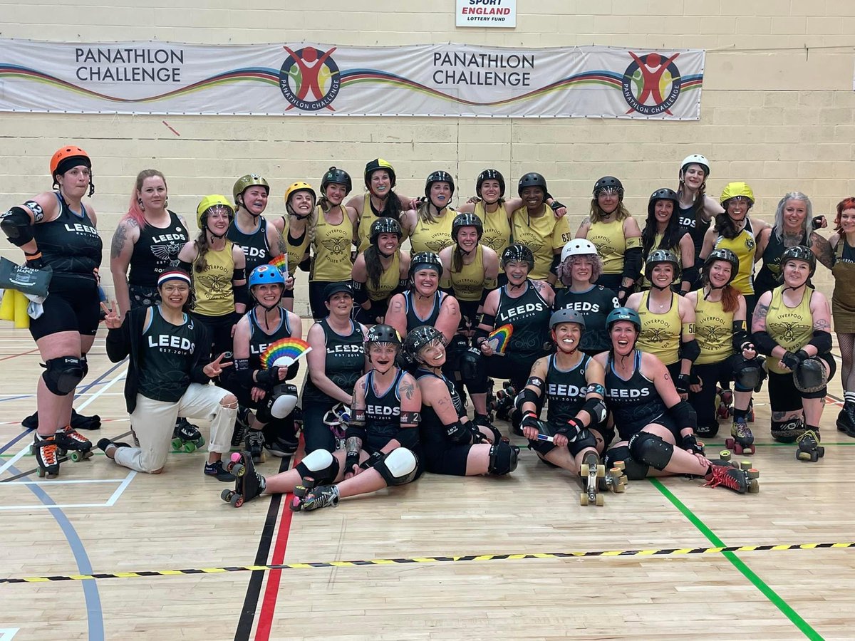 Thank you SO much to all our skaters, refs, officials, volunteers, stall holders and @VelocityMediaG1 for making today so special. Roller derby is back, baby!